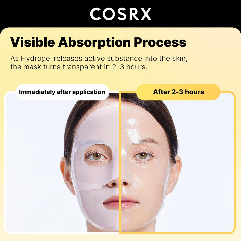 Koreansk hydrogelmask som ger glow och stärker hudbarriären