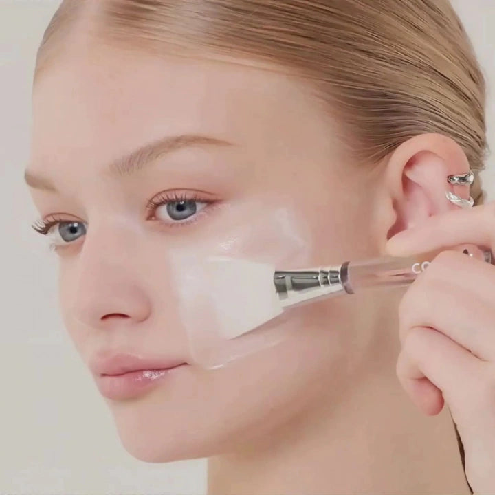 Ansiktsmask med PDRN och hydrolyserat kollagen
