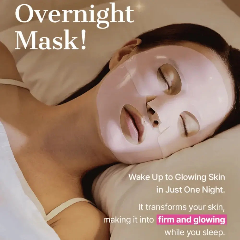 COSRX Peptide Collagen hydrogel mask as an overnight treatment