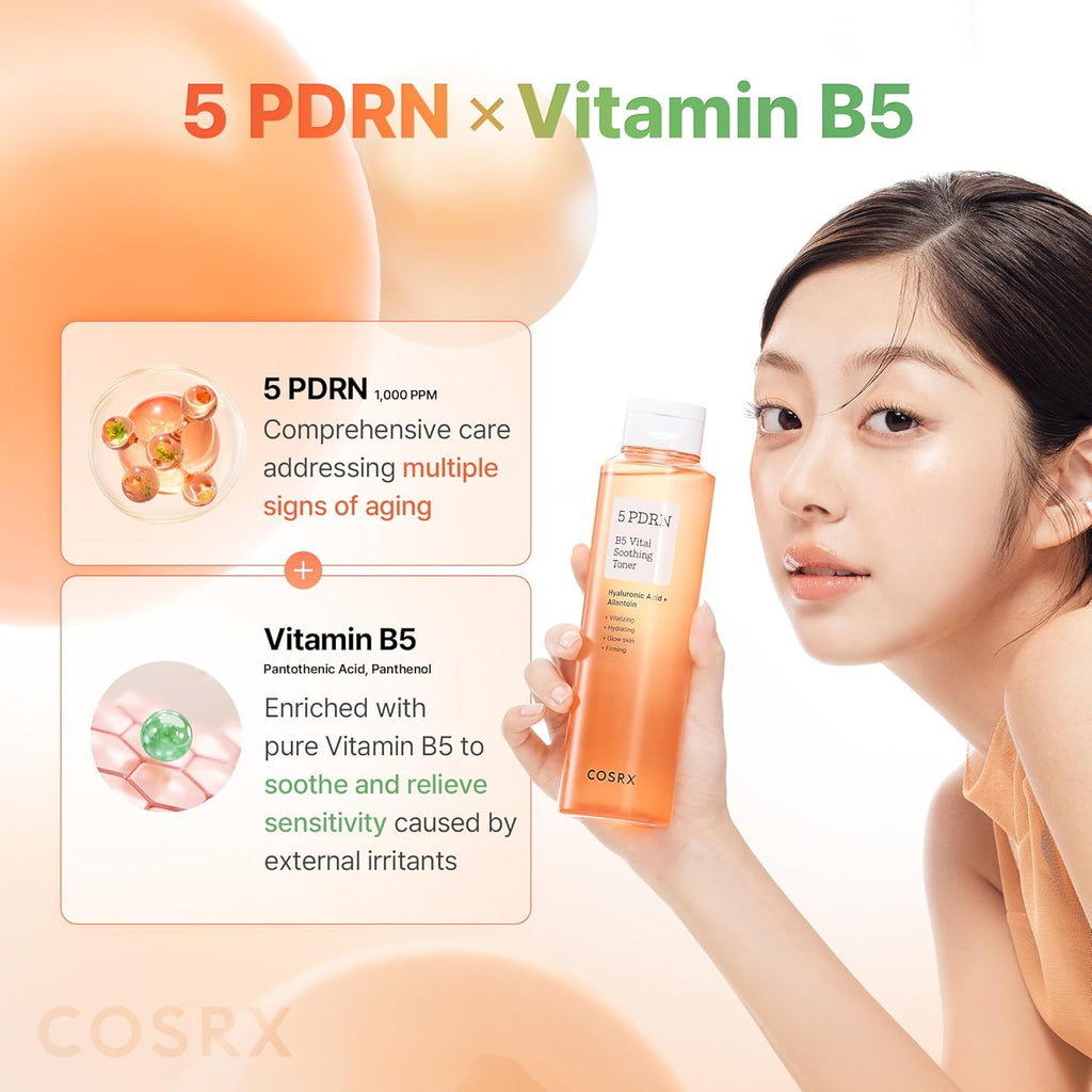 Koreansk toner för glow och hudbarriär