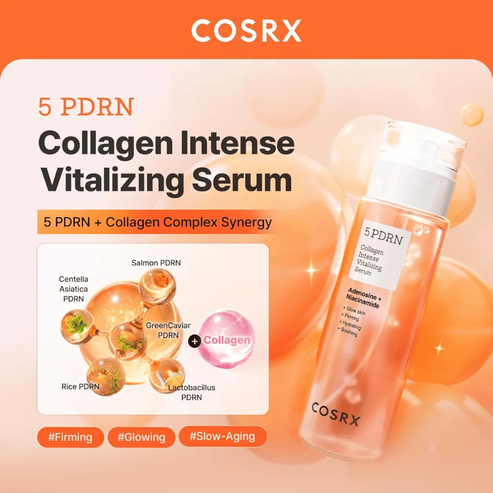 COSRX 5 PDRN Collagen Intense Vitalizing Serum för fastare hud