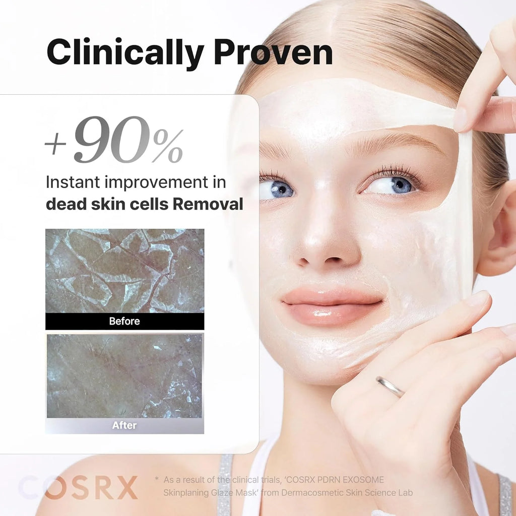 Exfolierande peel-off mask med exosomer