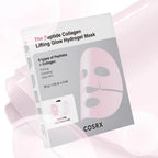COSRX Peptide Collagen hydrogel mask with packaging