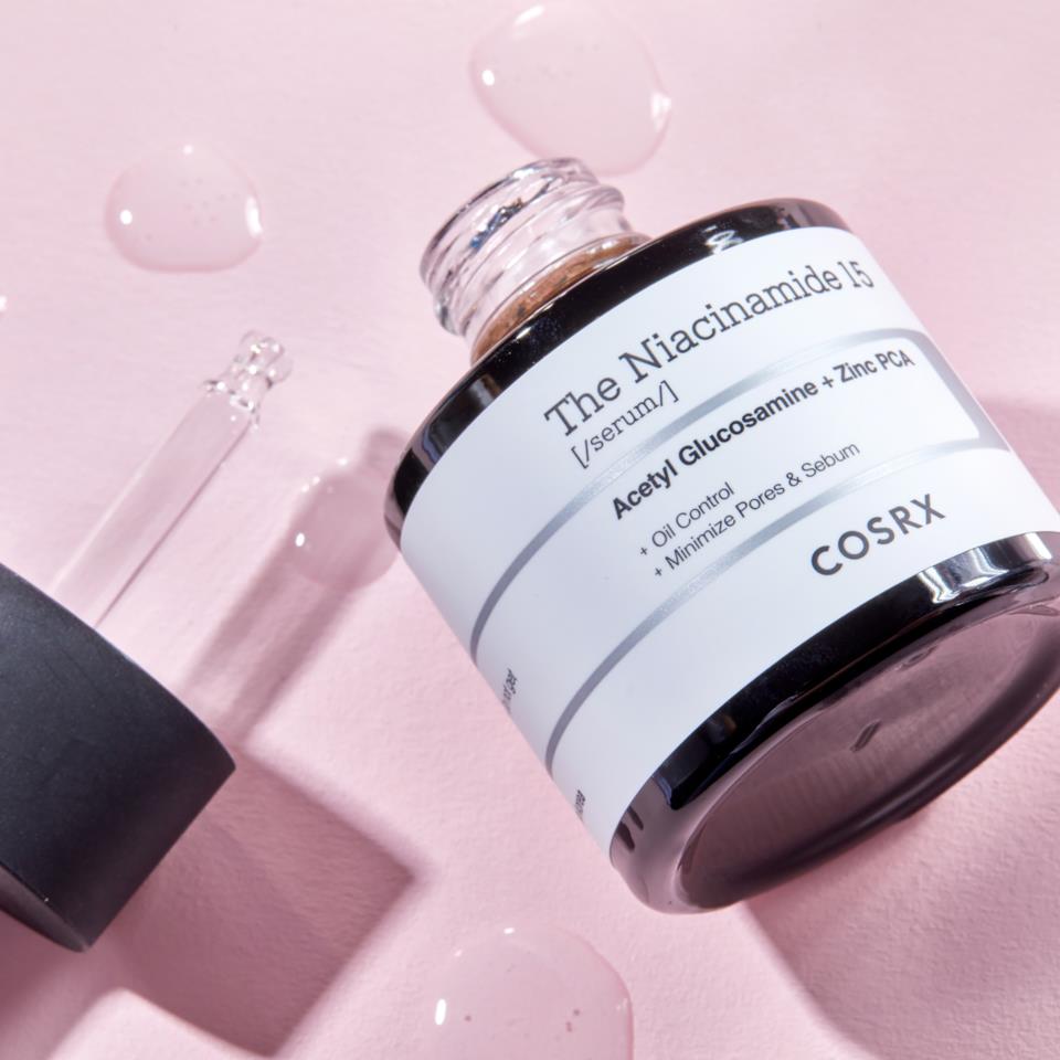 cosrx serum oil control minimize pores and sebum niacinamide 15