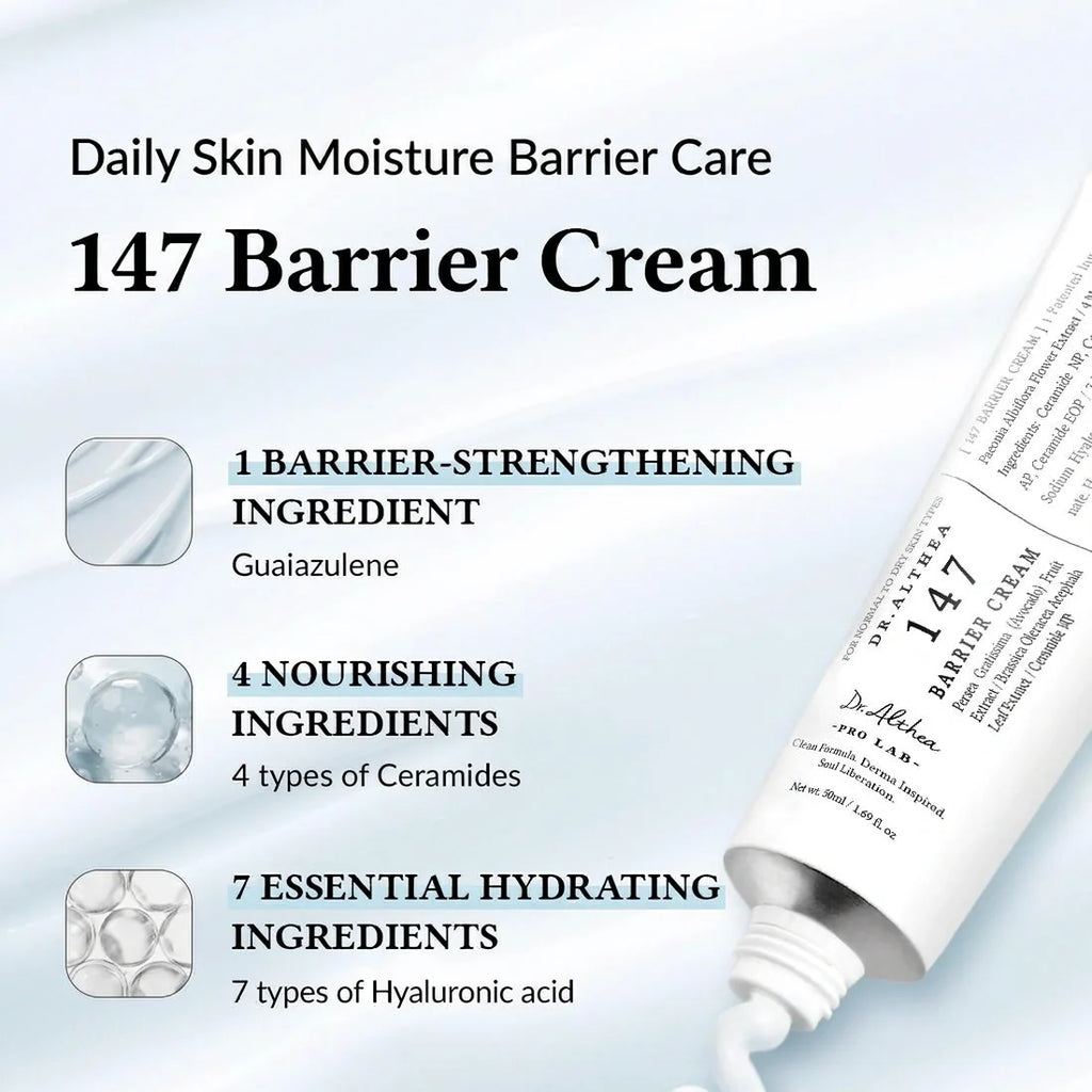 Dr.Althea 147 Barrier Cream med ceramider och squalane