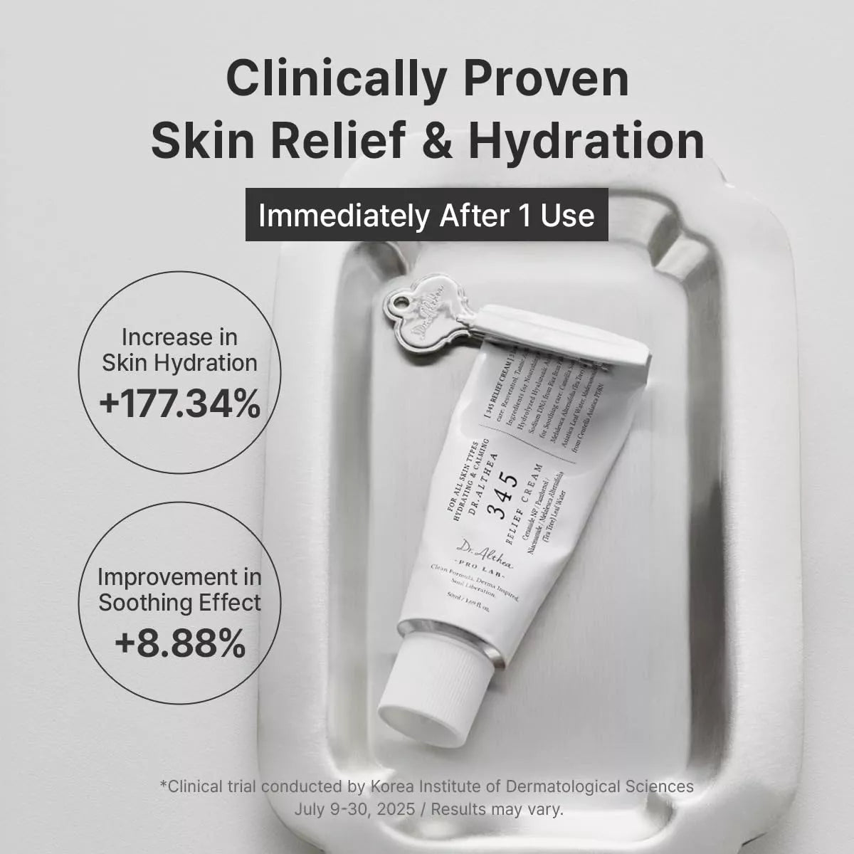 Gelkräm med Ceramide NP, hyaluronsyra och Beta-Glucan som återfuktar och stärker hudens naturliga skyddsbarriär