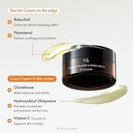 Dr.Ceuracle A-tinol Cream med ceramider och panthenol för barriärvård