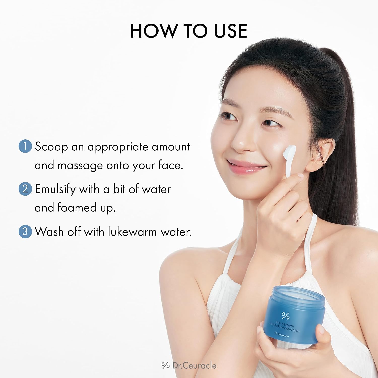 Egenskaper hos Dr.Ceuracle Hyal Reyouth Melting Foaming Balm