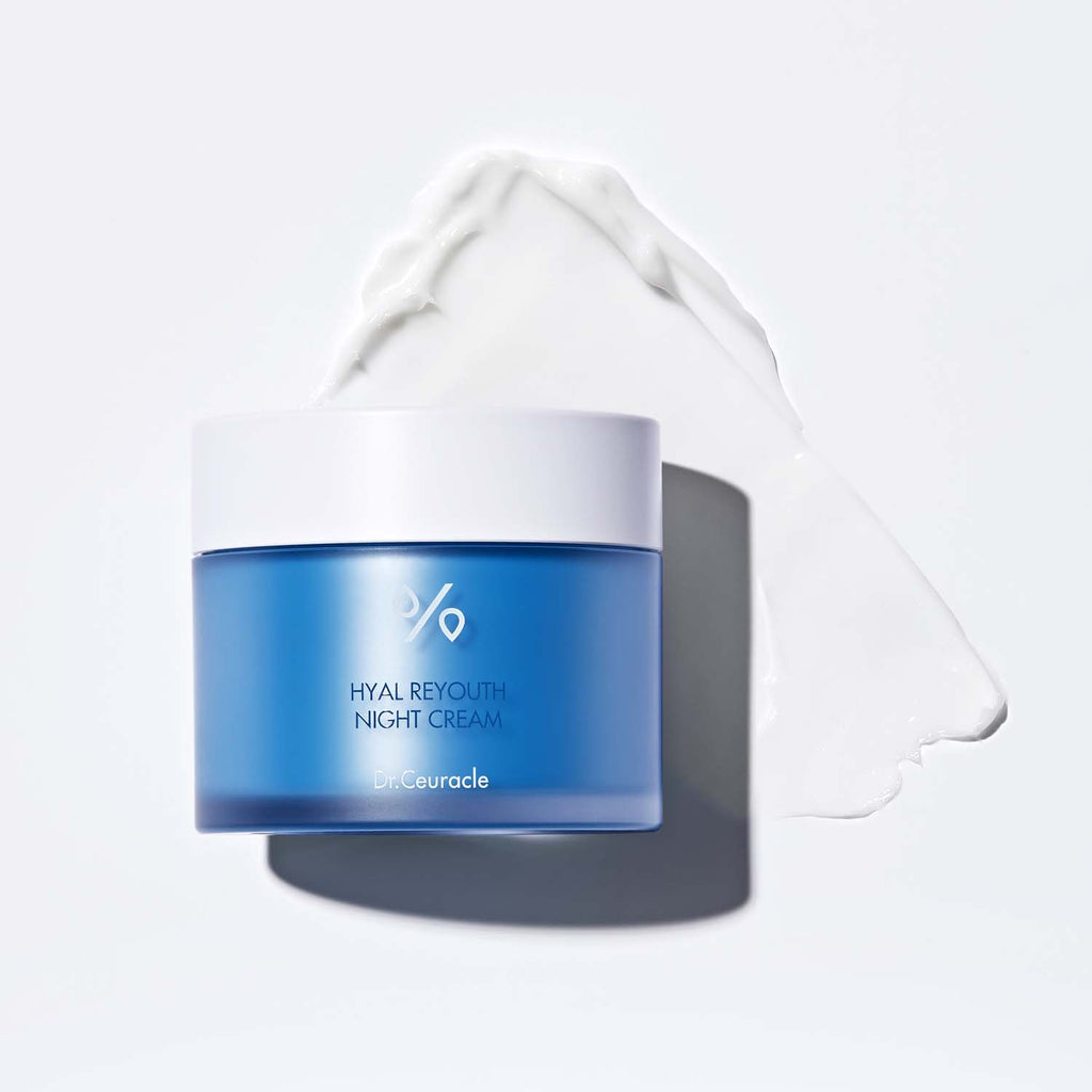 Krämig textur från Dr.Ceuracle Hyal Reyouth Night Cream