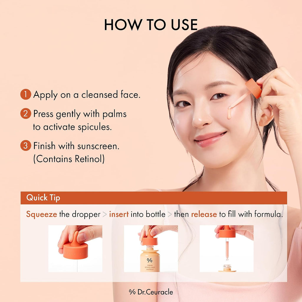Nyckelingredienser i Dr.Ceuracle PDRN & Retinol Shot Ampoule