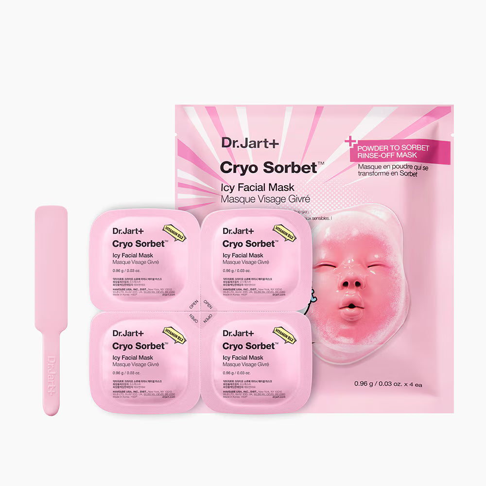 Dr.Jart Cryo Sorbet Icy Cooling Facial Mask 4ea