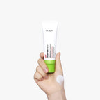 Person applying Dr.Jart+ CTRL-A Teatreement Moisturizer on face lightweight gel cream for acne prone skin