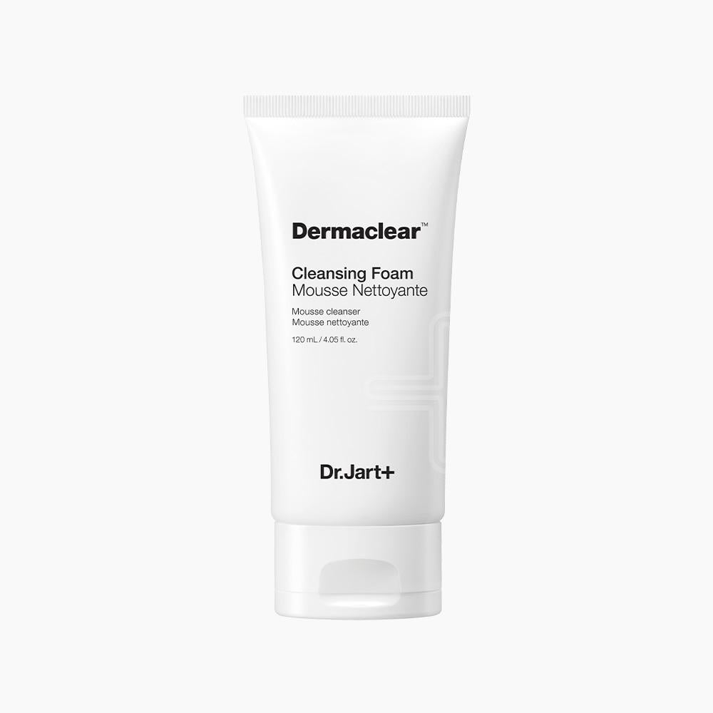 Dr.Jart+ Dermaclear Cleansing Foam 120ml gentle facial cleanser tube front view Korean skincare