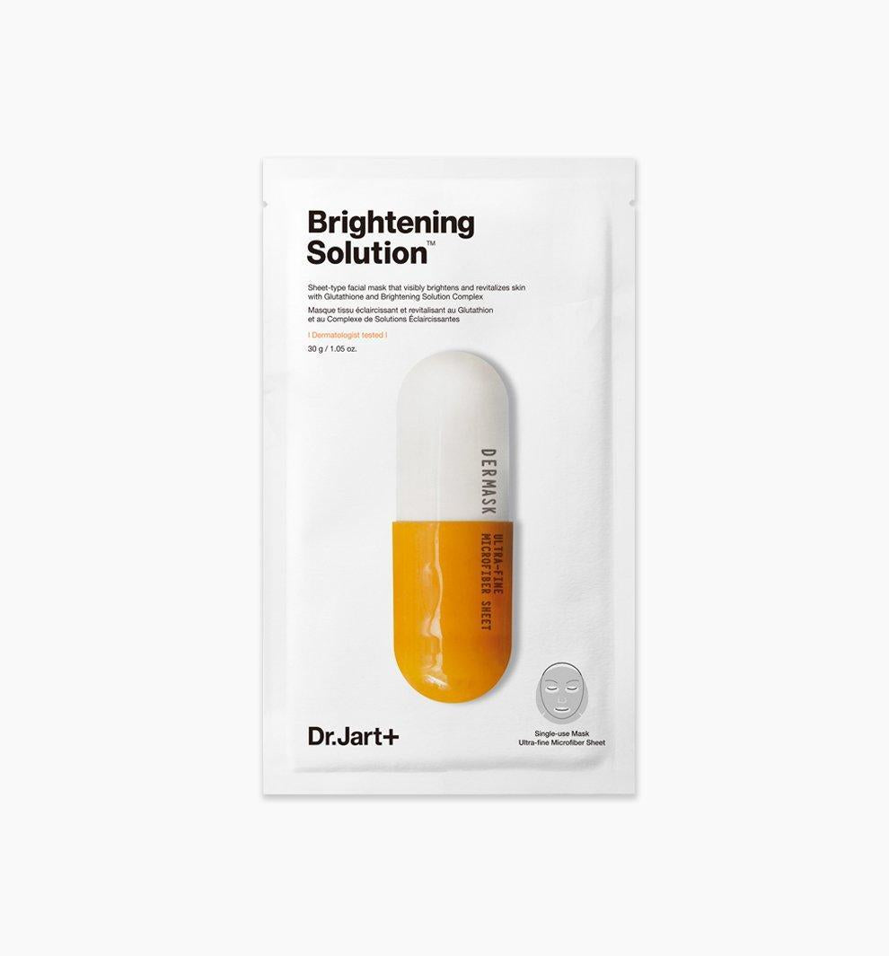 Dr.Jart+ Dermask Brightening Solution sheet mask 5 pack brightening face mask Korean skincare