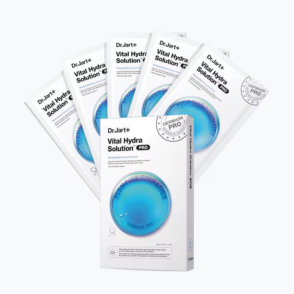 Dr.Jart+ Dermask Water Jet as part of Korean skincare hydration routine