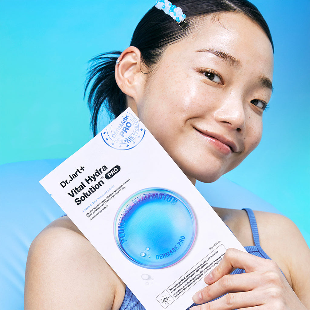 Dr.Jart+ Hydra Solution 5-pack sheet masks packaging overview