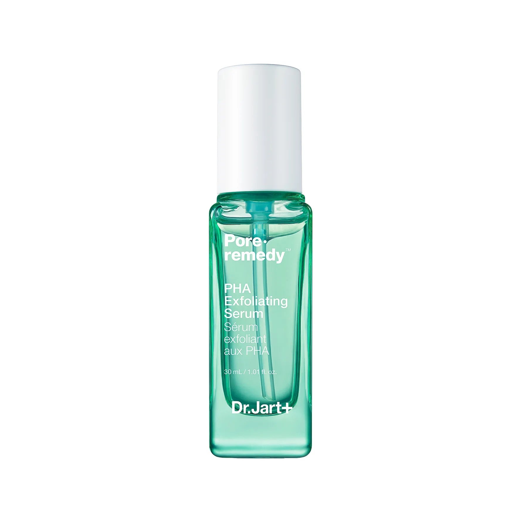 Dr.Jart+ Pore Remedy PHA Exfoliating Serum 30ml pore refining serum bottle front view Korean skincare