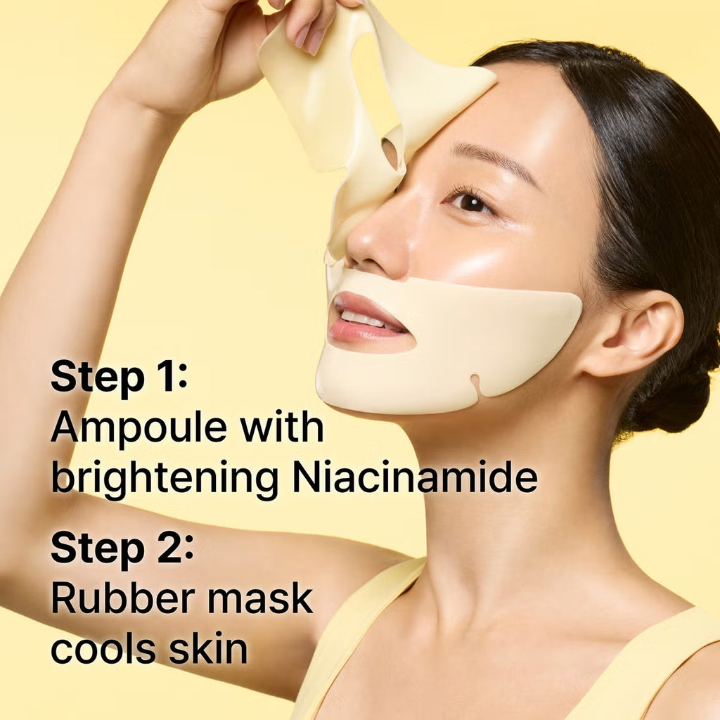 Dr. Jart+ rubber mask med vitamin C för glow, återfuktande och lystergivande K-beauty ansiktsmask.