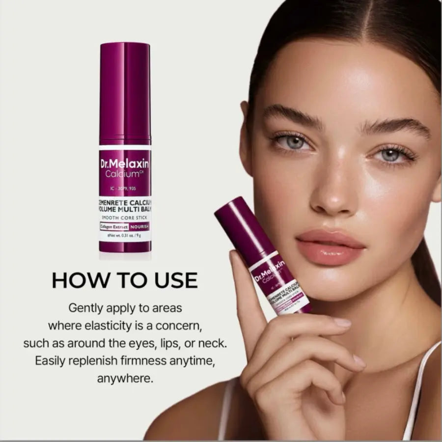 How to use Dr.Melaxin Calcium Volume Multi Balm on the face and neck