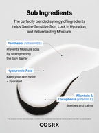 Barrier moisturizer med pseudoceramider, kolesterol och fytosfingosin som stärker hudens naturliga skyddsbarriär