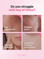 Glow toner pads med niacinamid och peptider som bidrar till en jämnare hudton och ett naturligt glow