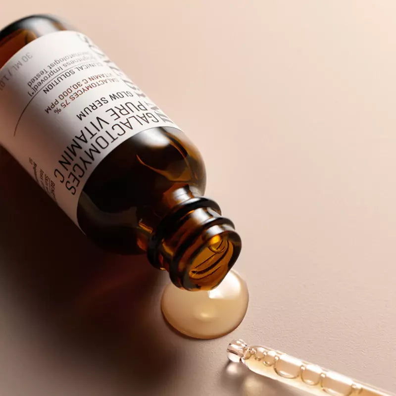 Brightening serum with Galactomyces and Vitamin C for radiant skin