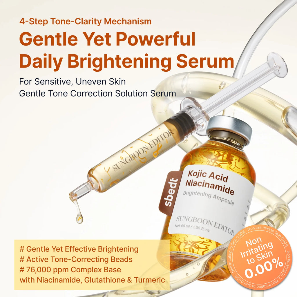 Glutathione and vitamin C ampoule for radiant skin