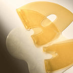 Gold hydrogel mask for firmer and smoother looking skin