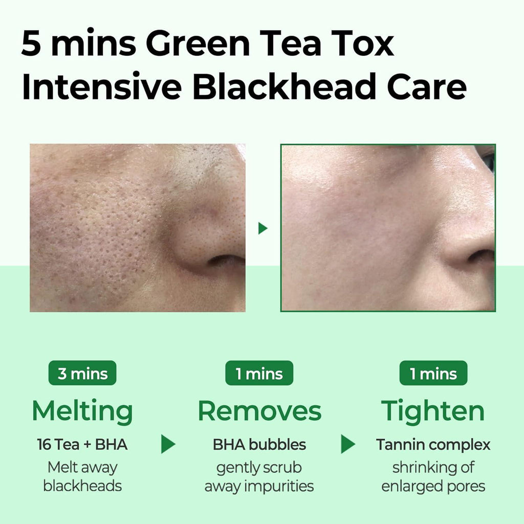 Green tea cleanser for oily and combination skin