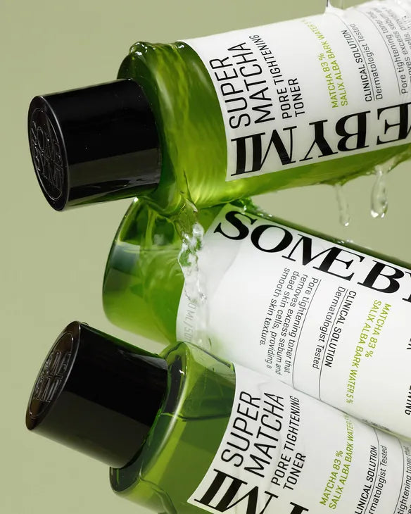Green tea toner with niacinamide for pore care and balanced skin