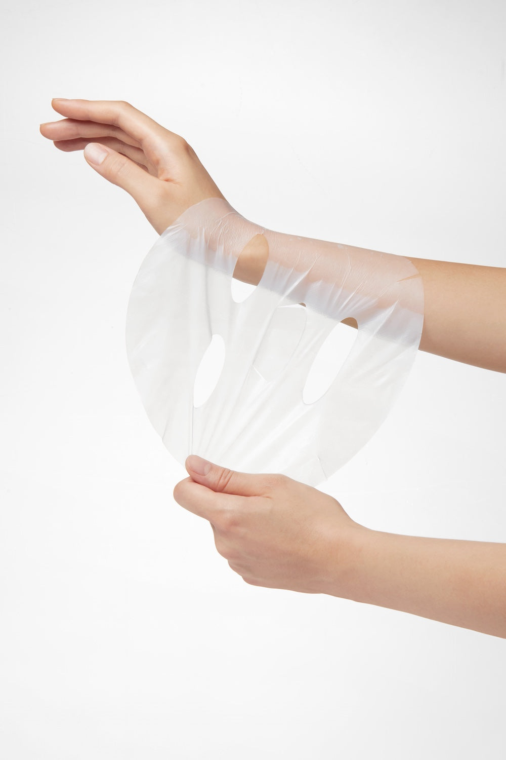 Sheet mask med hypoklorsyra för porvård
