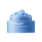 Hyaluronic acid capsule cream for deep hydration and plump skin