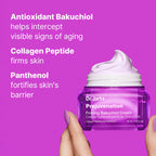 Hydrating bakuchiol cream suitable for sensitive skin