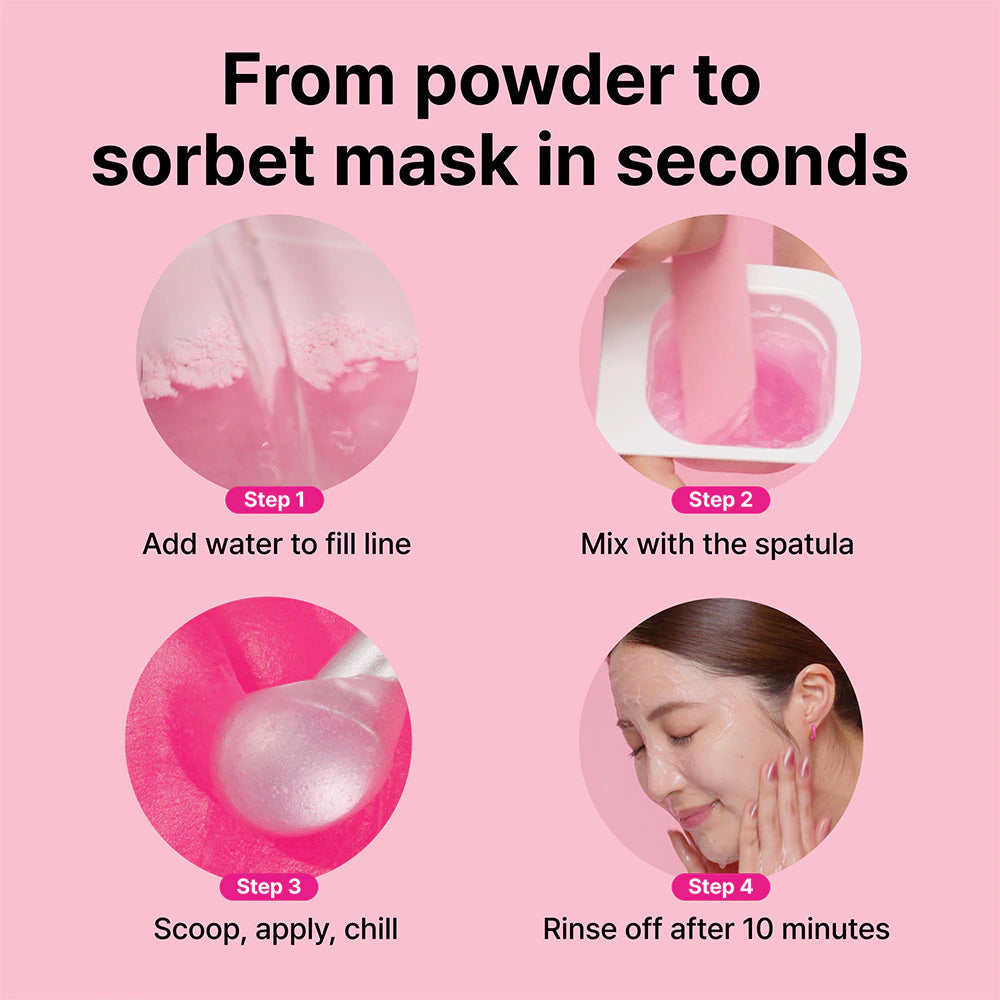 Hydrating cooling face mask from Korean skincare