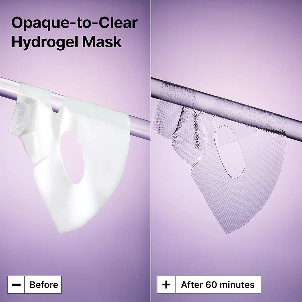 Hydrating face mask with hyaluronic acid and collagen