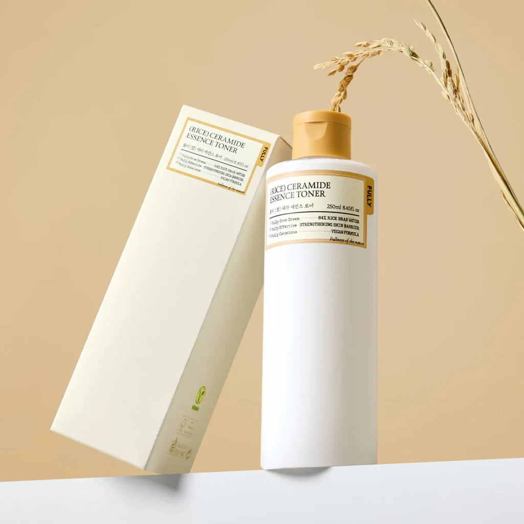 Återfuktande toner med risextrakt och ferment som stärker hudens naturliga skyddsbarriär