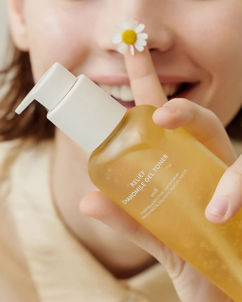 HYGGEE Chamomile Gel Toner 200ml koreansk geltoner som lugnar och återfuktar huden