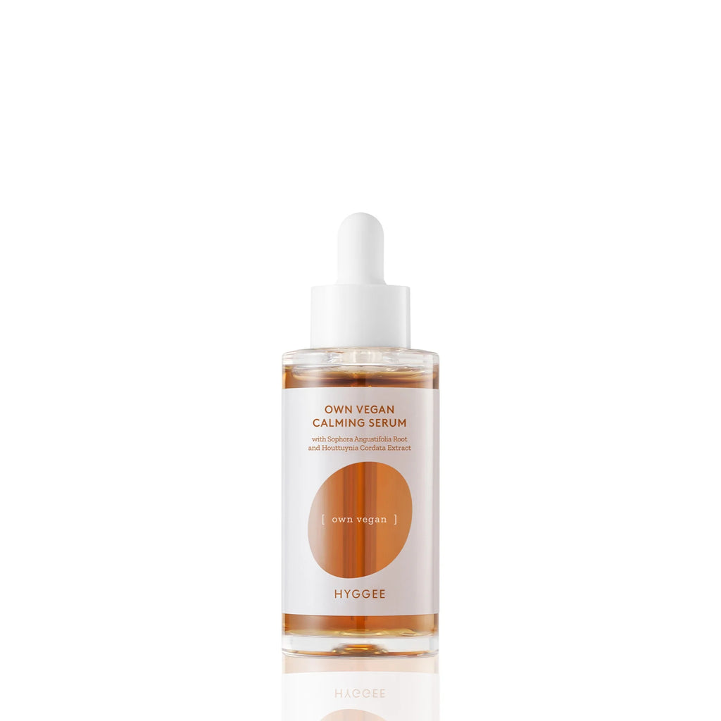 HYGGEE OWN Vegan Calming Serum som lugnar huden och återfuktar på djupet