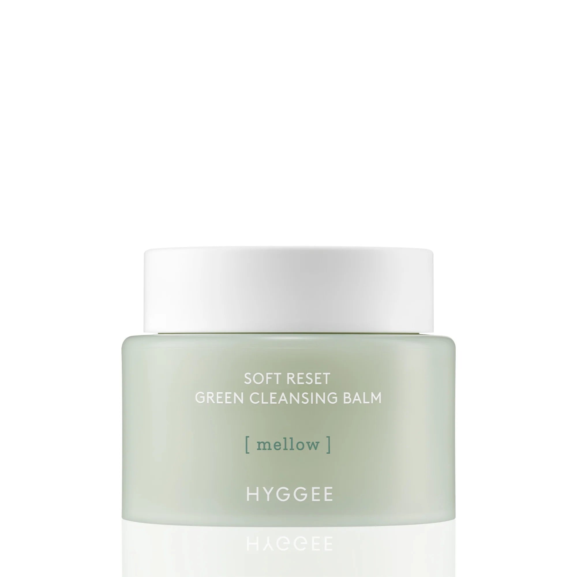 HYGGEE Soft Reset Green Cleansing Balm makeup remover som löser upp smink och rengör huden skonsamt