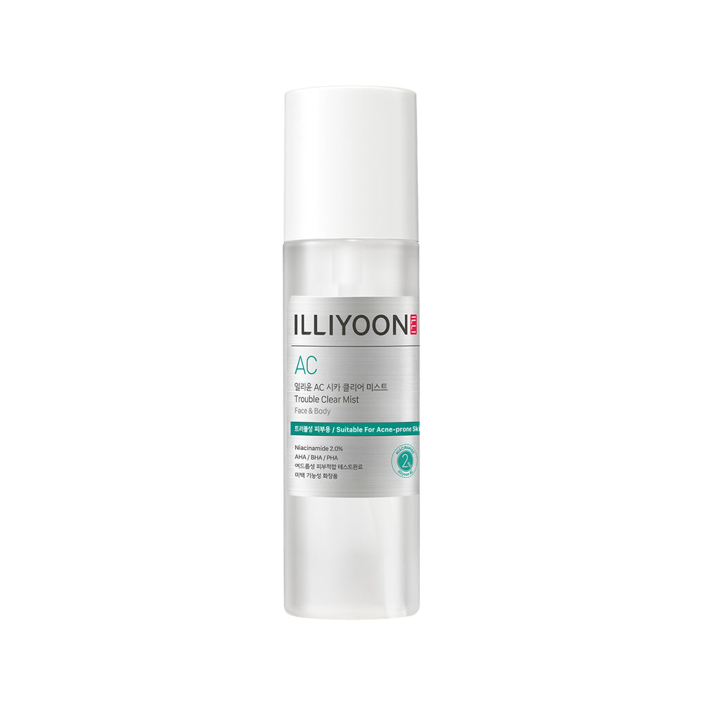 illiyoon Cica Trouble Clear Body Mist 200ml för kroppsakne och oren hud