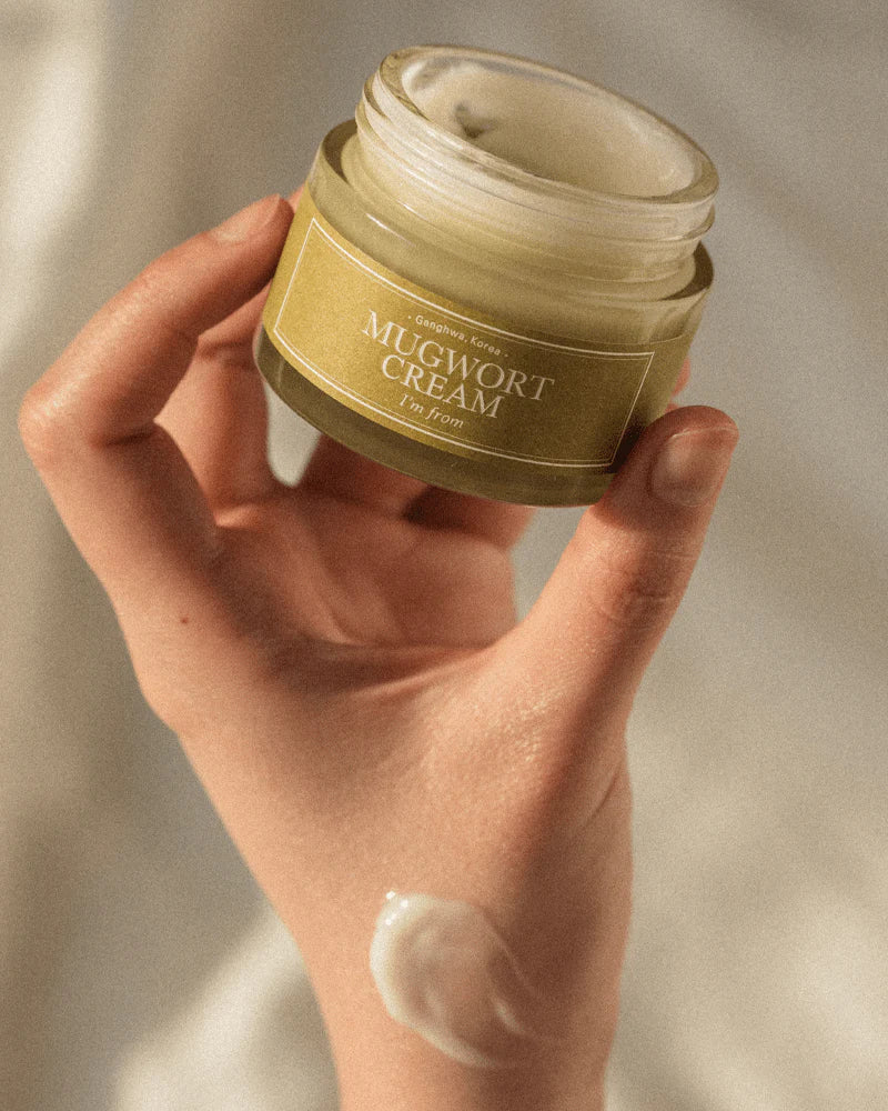 I'm From Mugwort Cream lugnar känslig och irriterad hud med mugwort extrakt