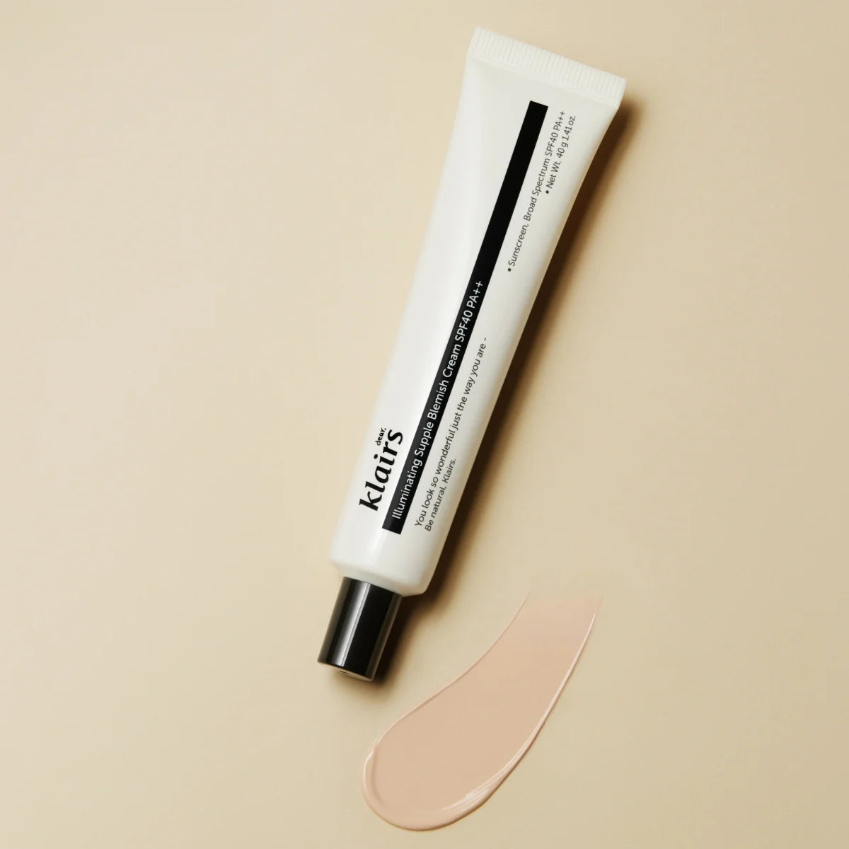 Klairs Illuminating Supple Blemish Cream with natural beige finish