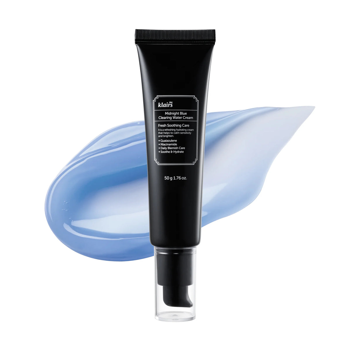 Klairs Midnight Blue Clearing Water Cream med blå gelkräm