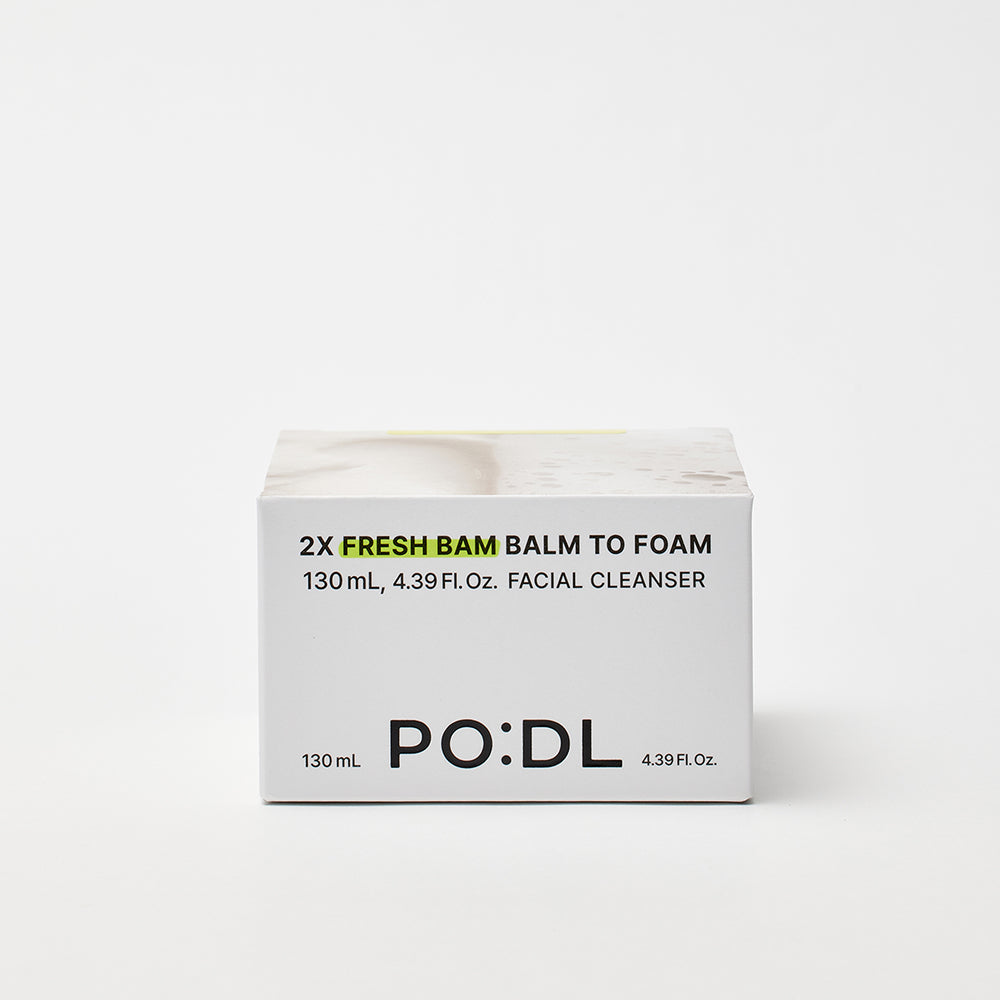 koreansk balm to foam cleanser för djup rengöring och glow