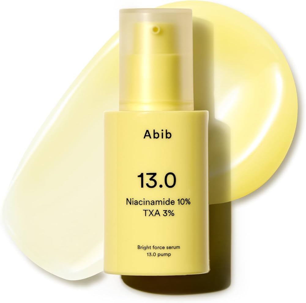 Abib Bright Force Serum 13.0 Pump för ojämn hudton, pigmentering och glåmig hud med kraftfulla uppljusande ingredienser