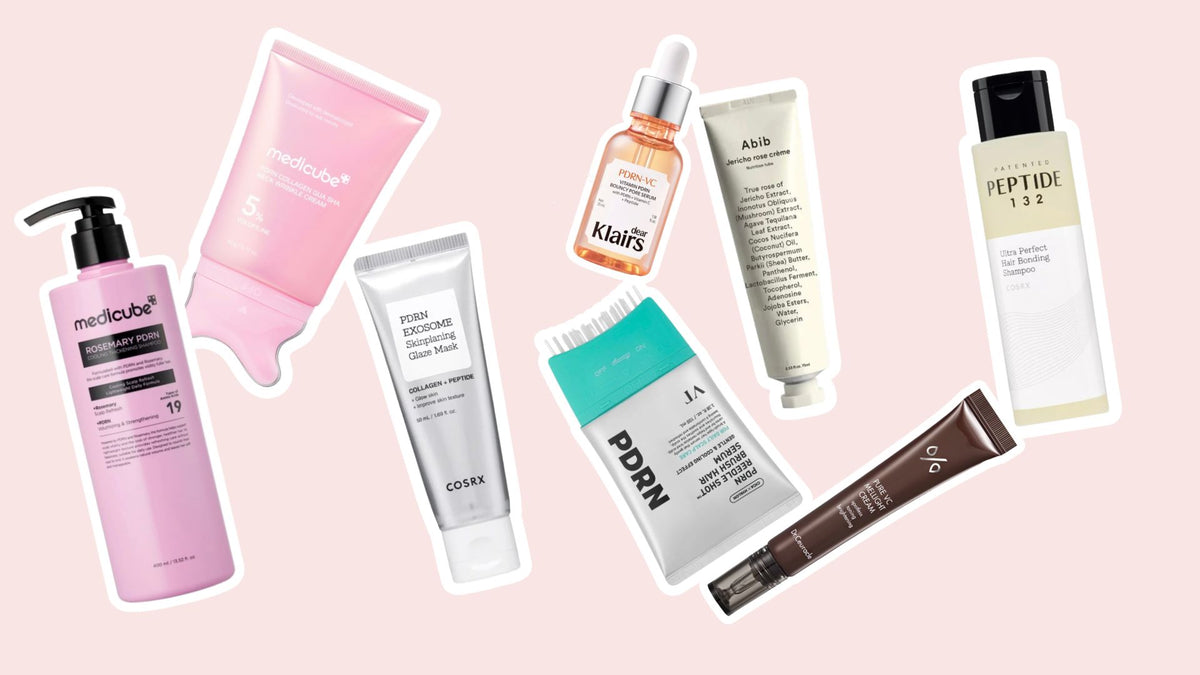 K-beauty favoriter inom koreansk hudvård och hårvård från Medicube, COSRX, Klairs, Abib, VT och Dr. Ceuracle
