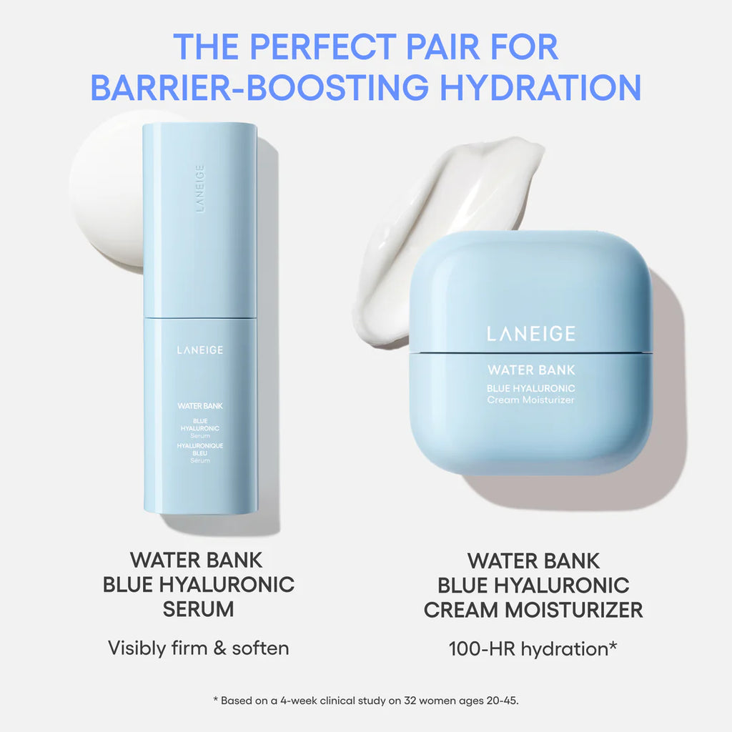 Blue Hyaluronic Acid-serum som hjälper huden att bevara fukt längre