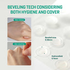 Korean hydrocolloid patch for pimples and blemishes