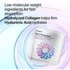 Korean hydrogel mask for hydration and healthy glow