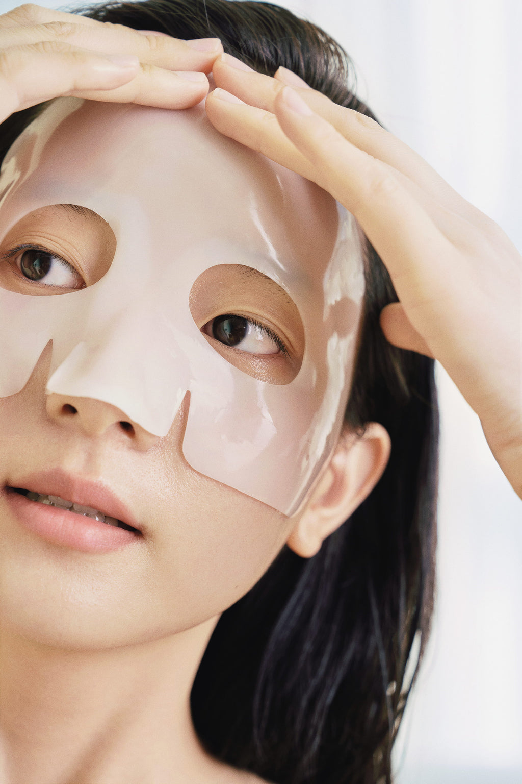 koreansk sheet mask som ger fuktboost och stärker hudbarriären